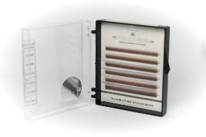 Dlux Colour Mink Lashes - WHITE CACAO