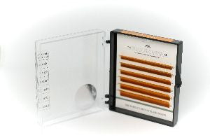 Dlux Colour Mink Lashes - ORANGE