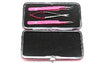 CLEARANCE: Dlux Pink Tweezer Set