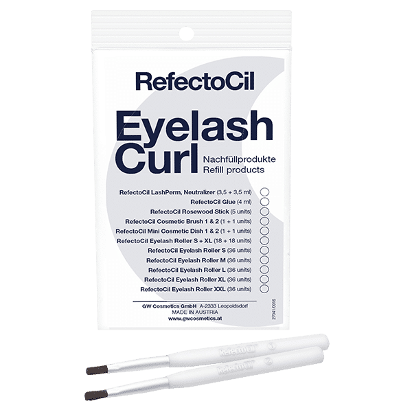 CLEARANCE: Refectocil Eyelash Curl Cosmetic Brush 1 & 2